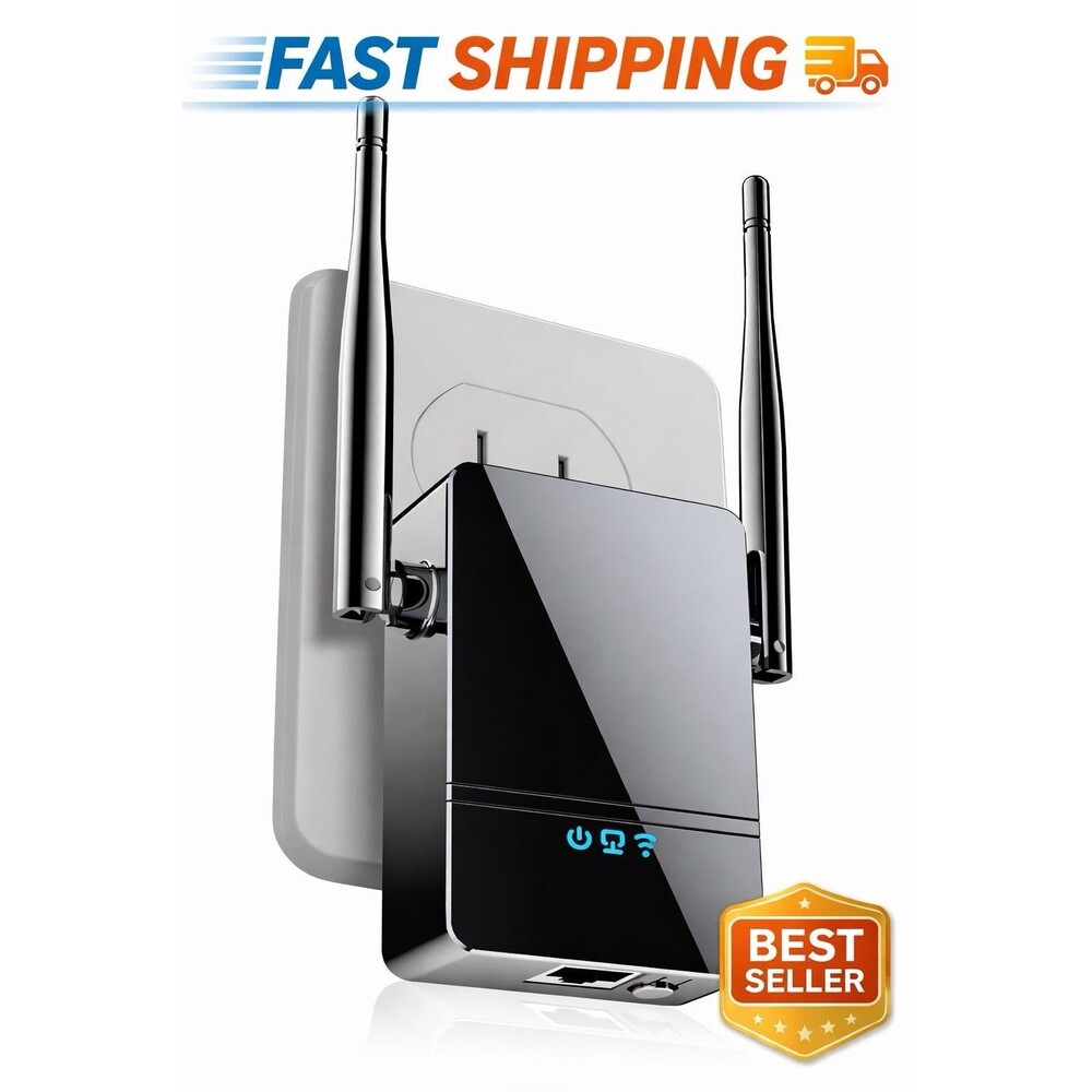 2026 WiFi Extender Signal Booster, New Gen Internet Booster for Home, 4X Faster